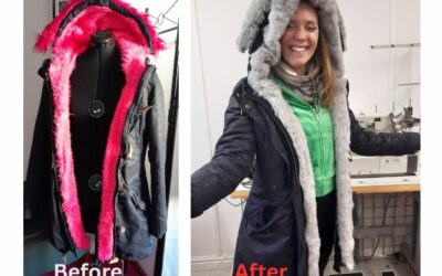 Coat Alterations -The Pink Parka